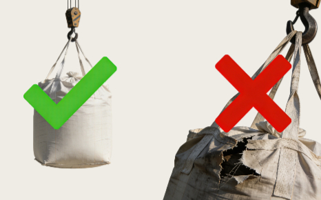 유연성 중간 벌크 컨테이너(FIBC) 사용 시 주의사항