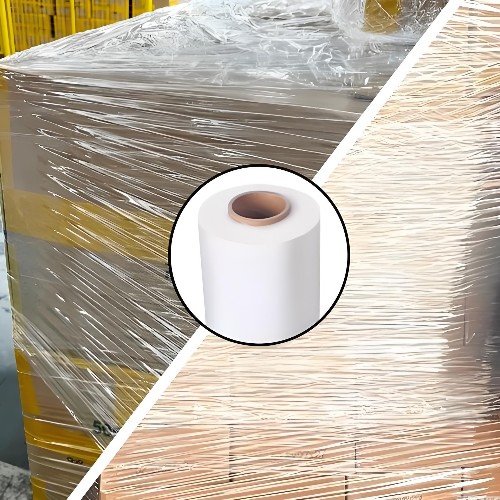 eco-friendly PE stretch film for pallet wrapping